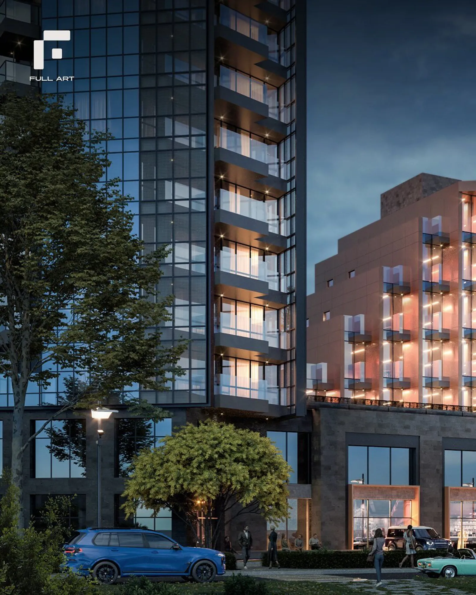 Residential building on Ulnetsi