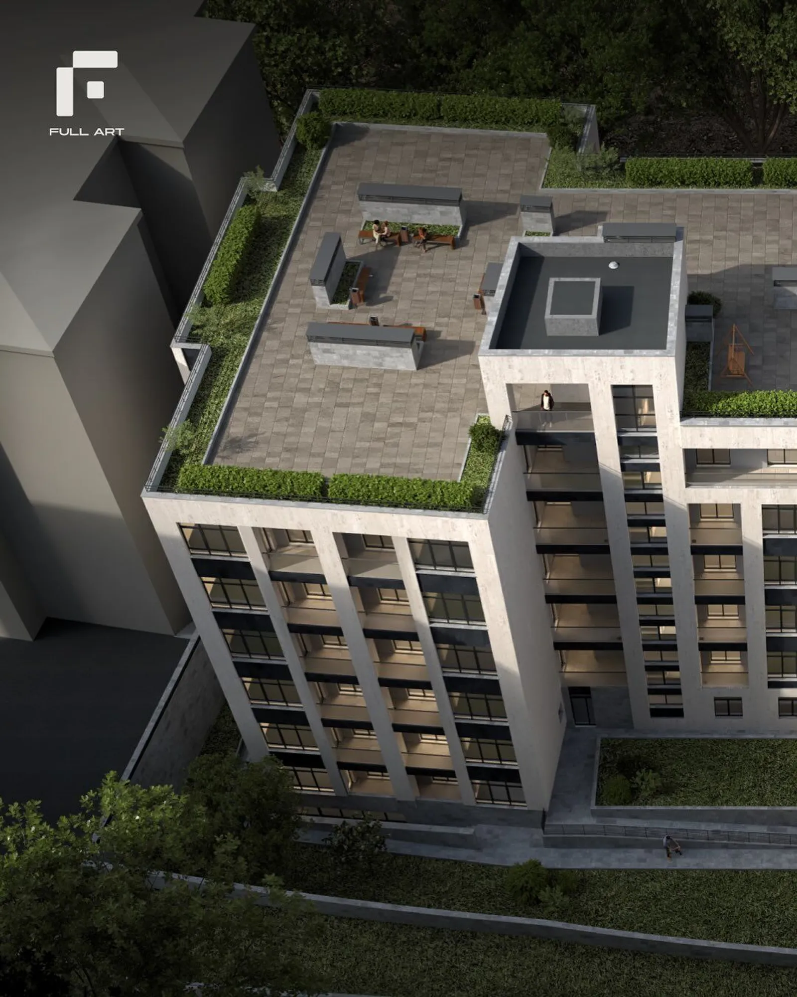 Residential bulding on Azgaldyan Street