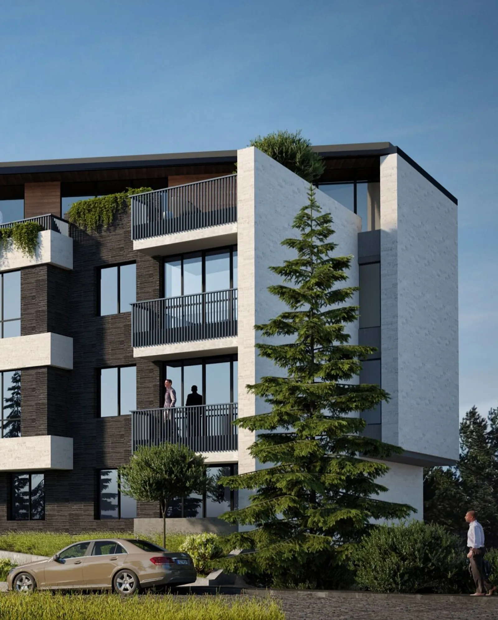 Residential bulding on Molodovakan street