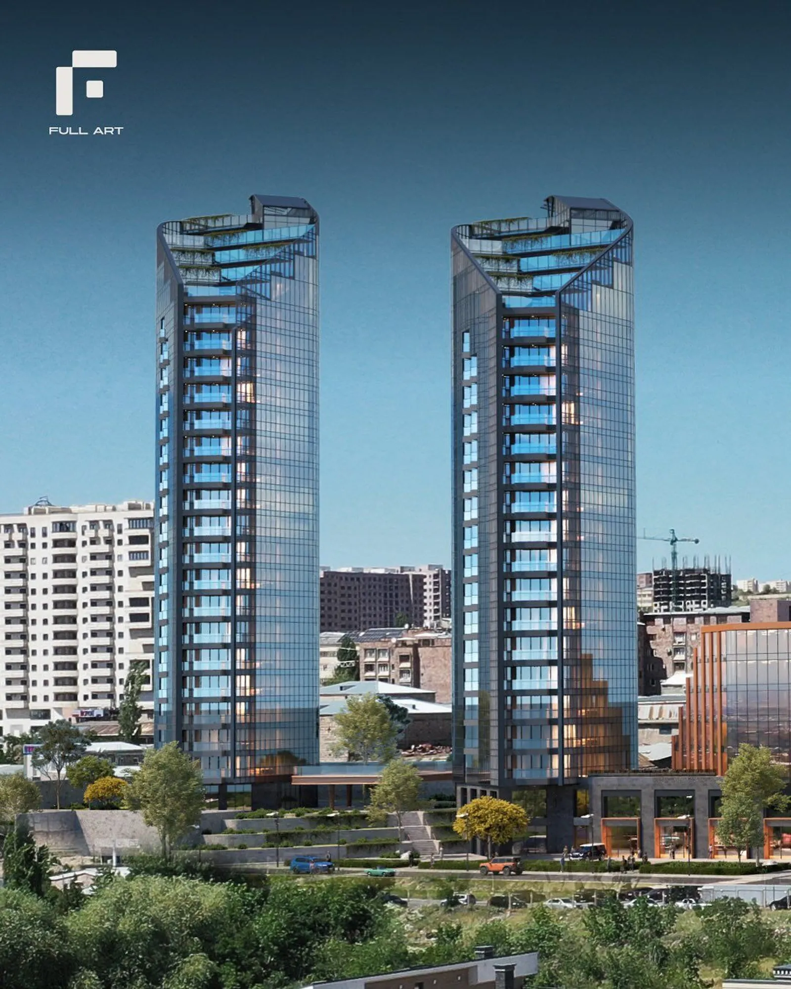 Residential building on Ulnetsi