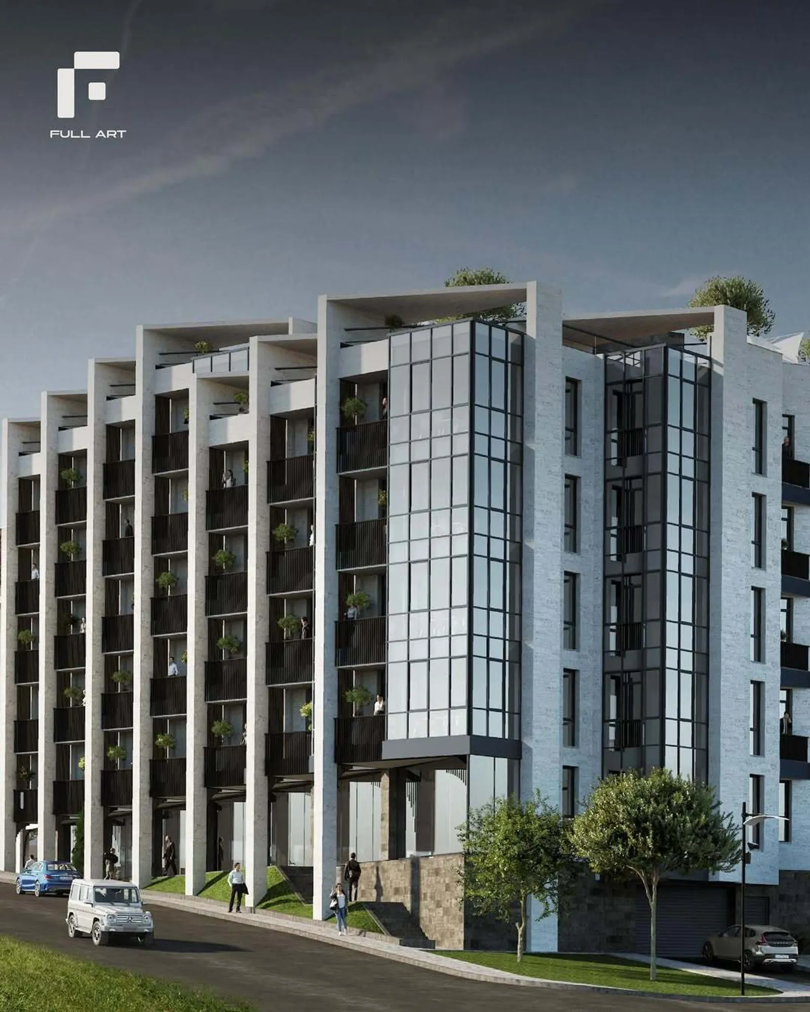 Residential bulding on Antarayin