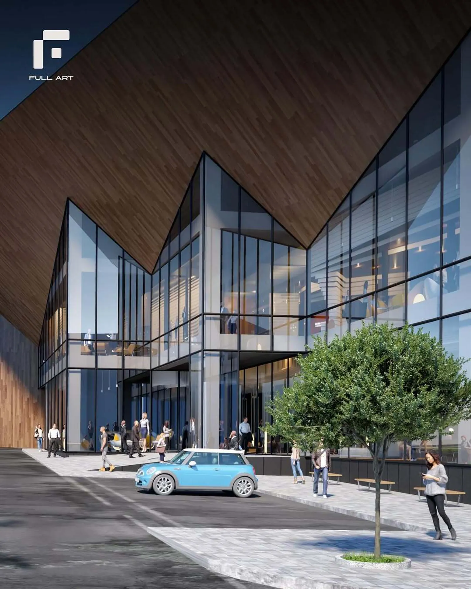 Multifunctional Business center on Arshakunyats