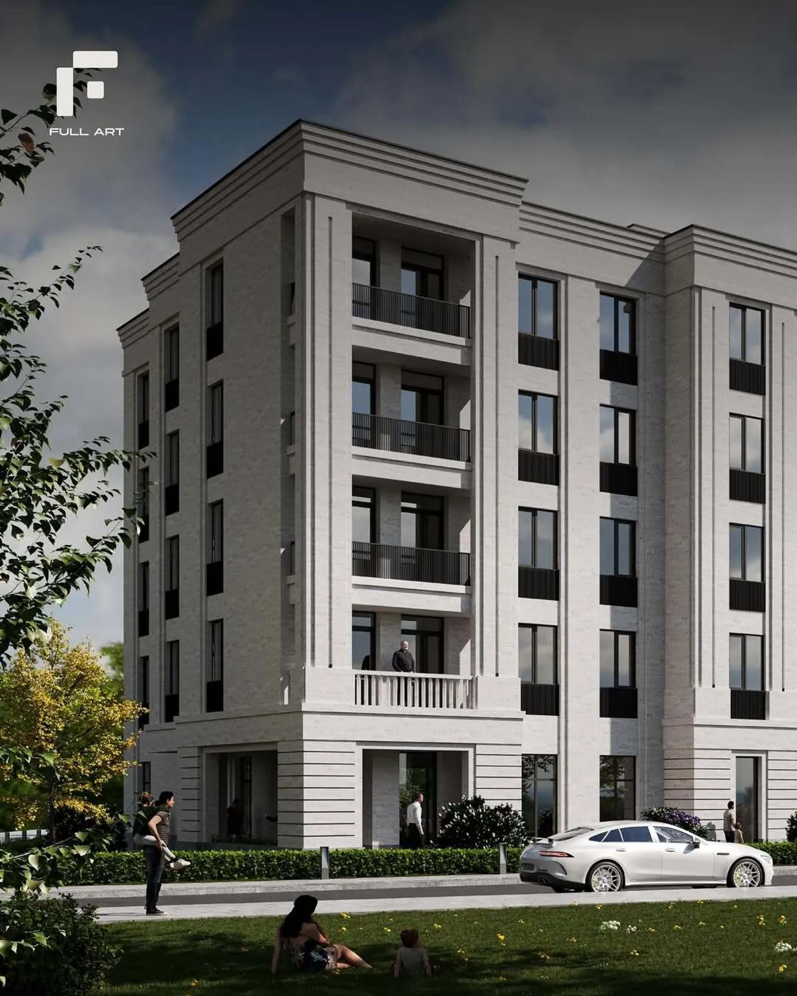 Residential bulding on Antarayin