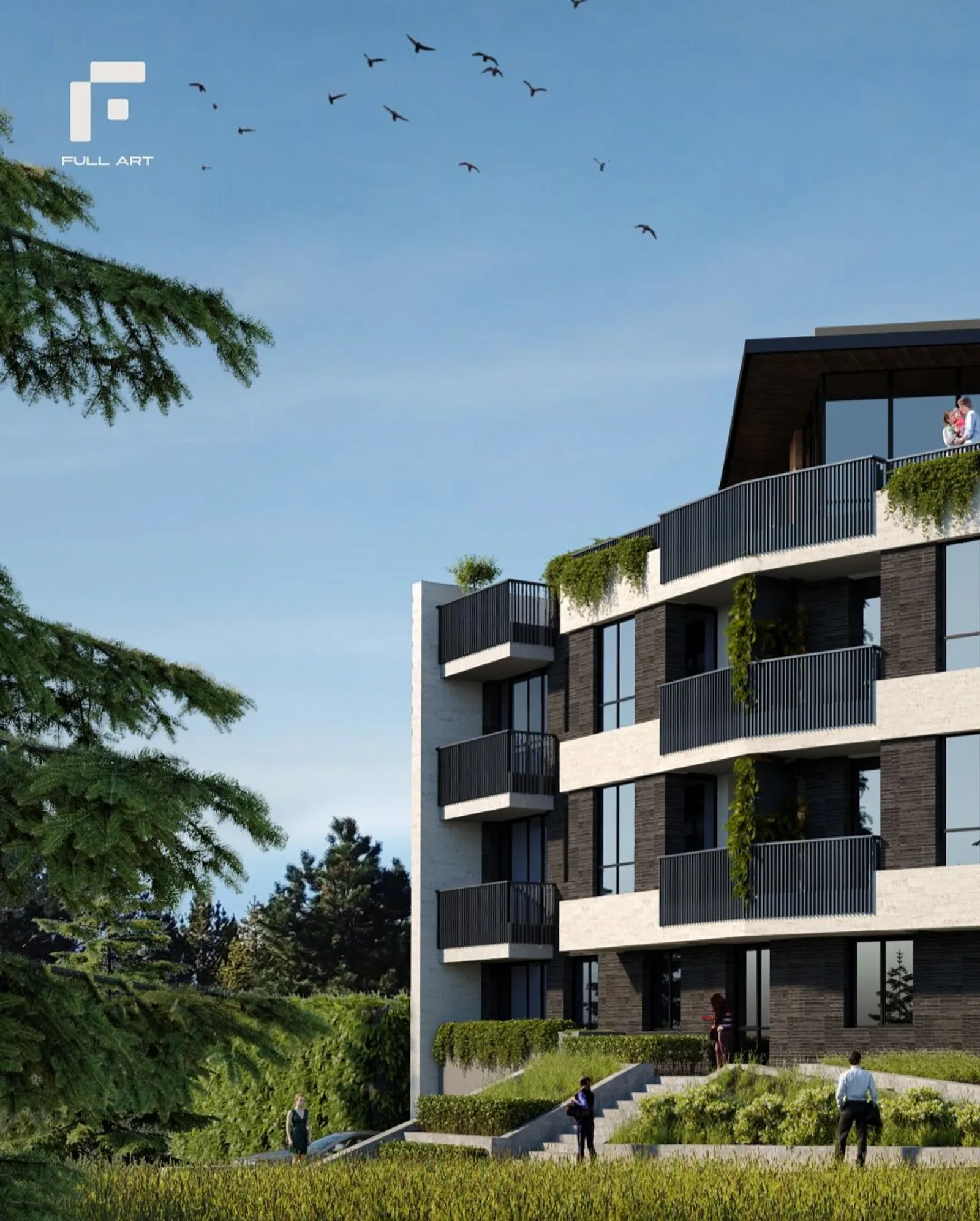 Residential bulding on Molodovakan street