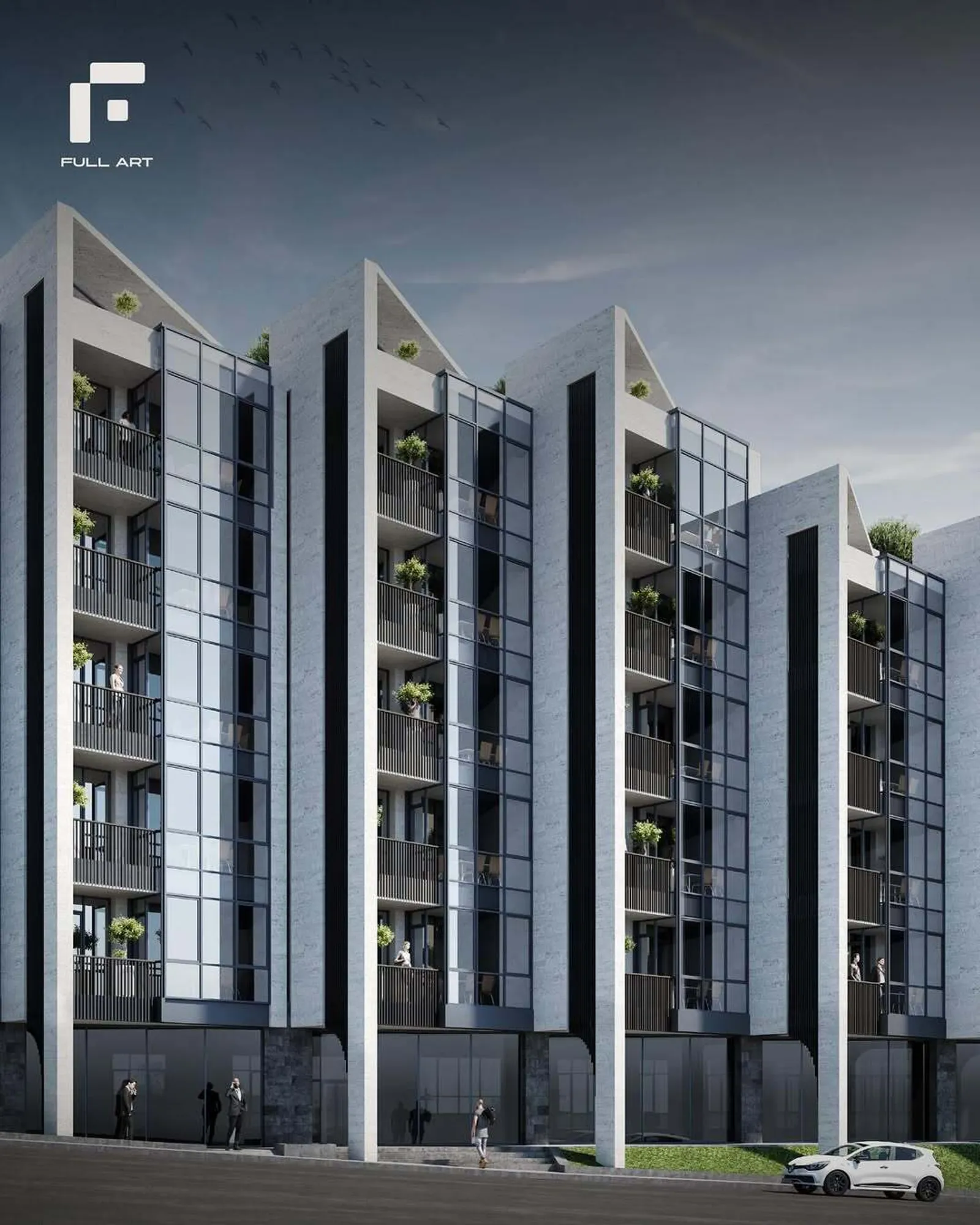 Residential bulding on Antarayin