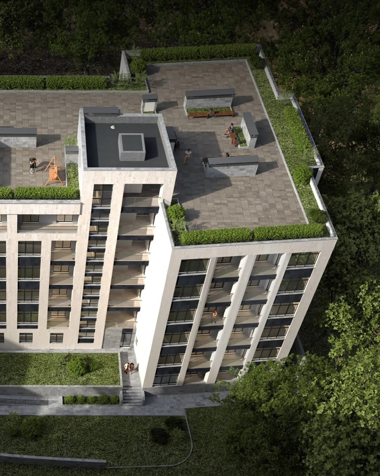 Residential bulding on Azgaldyan Street