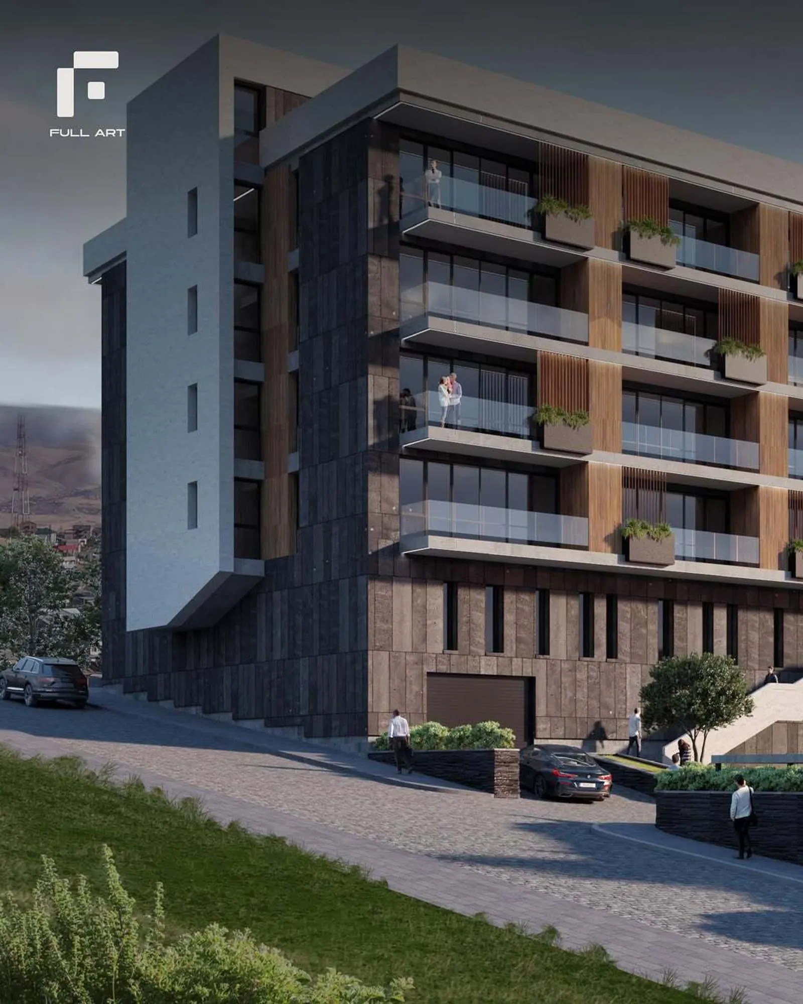 Residential bulding on Hovsepyan Street