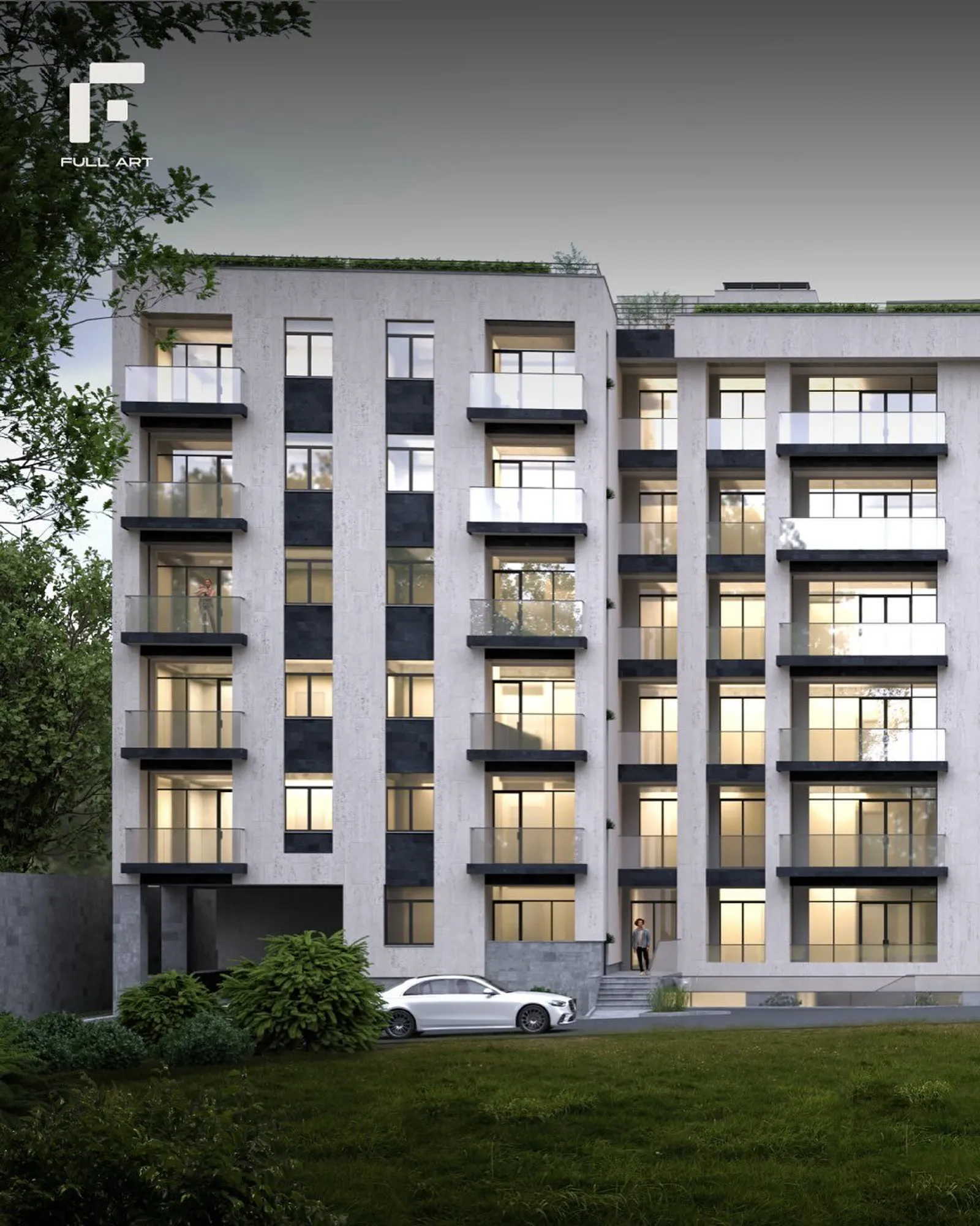 Residential bulding on Azgaldyan Street