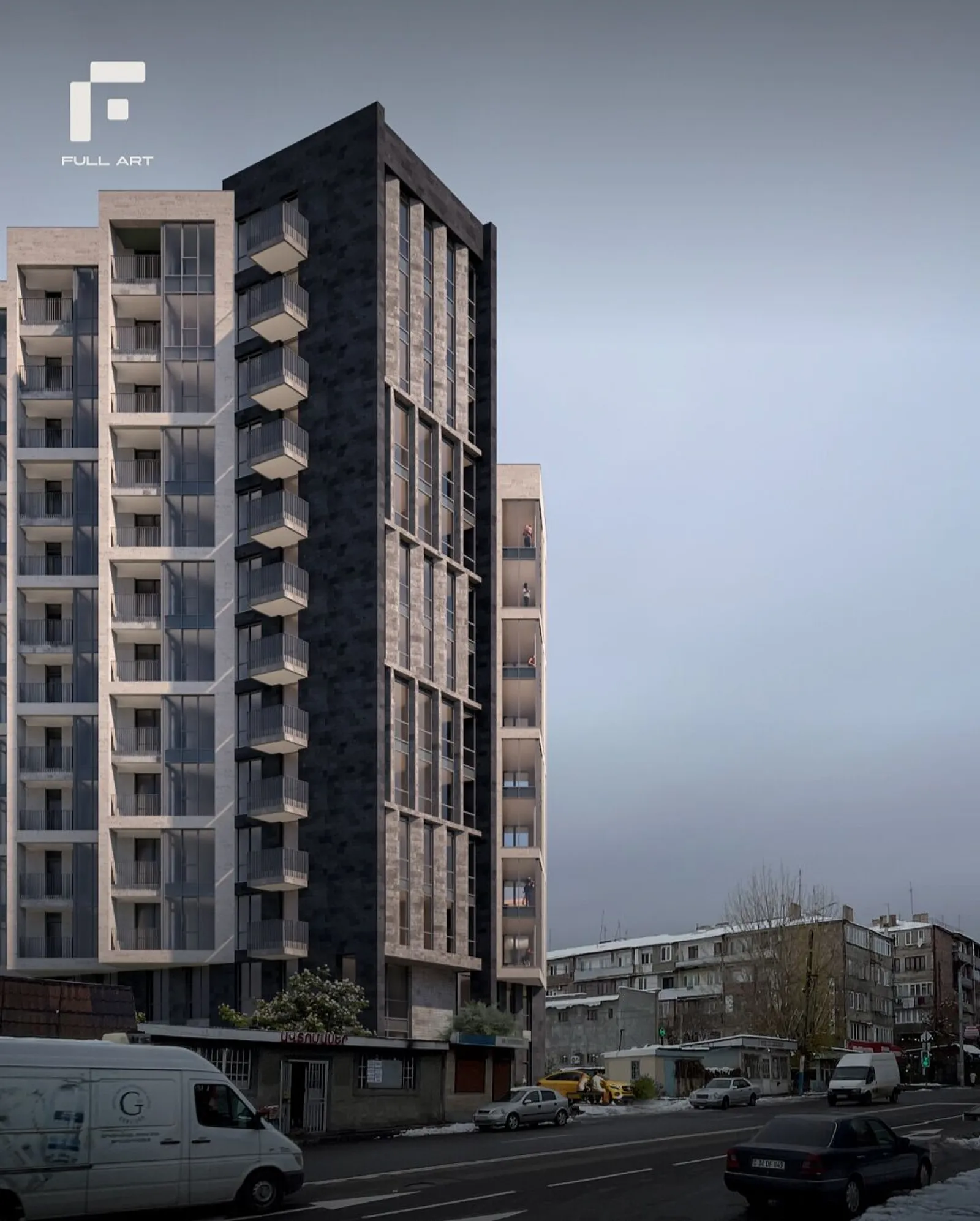 Residential bulding on Galshoyan Street