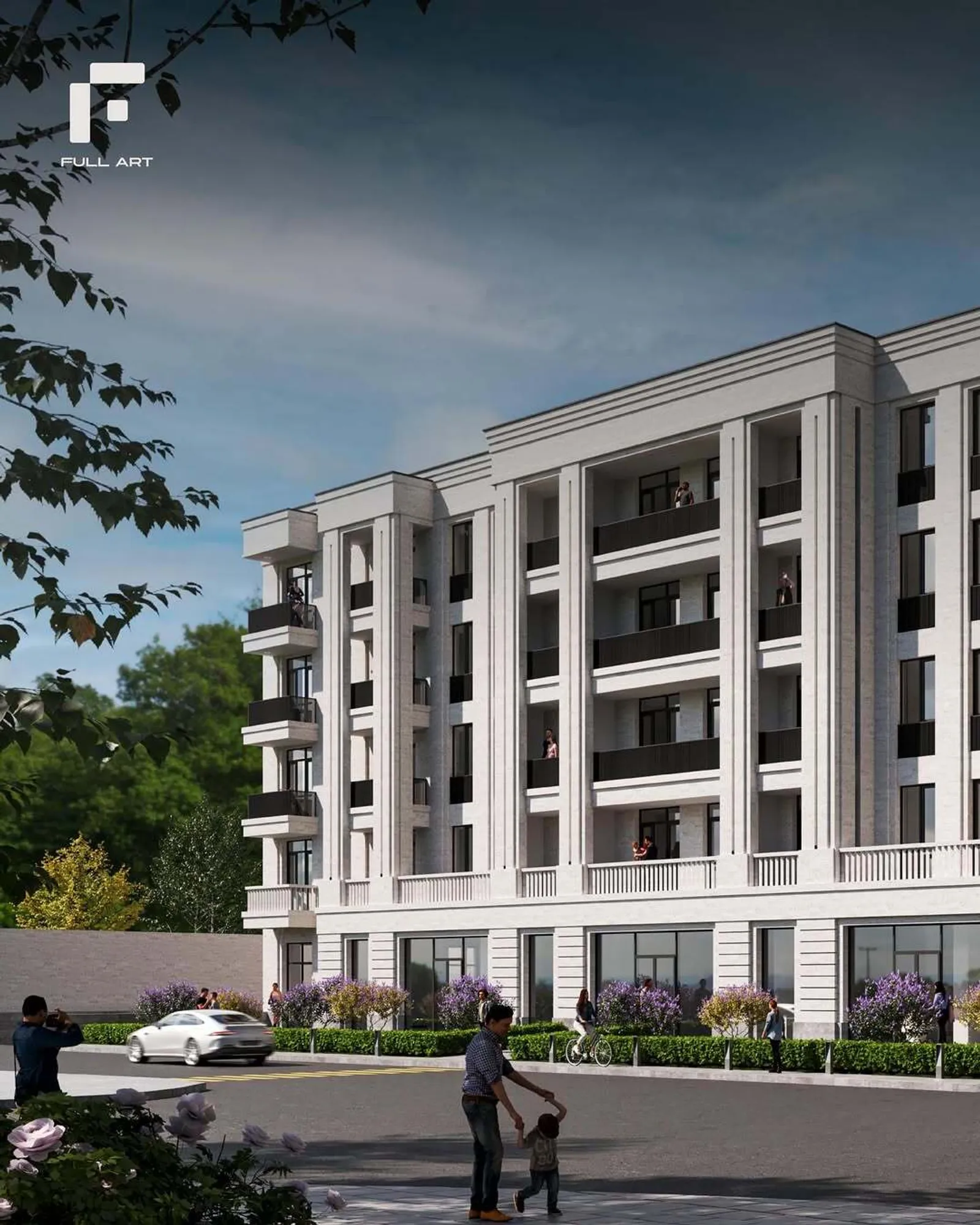 Residential bulding on Antarayin