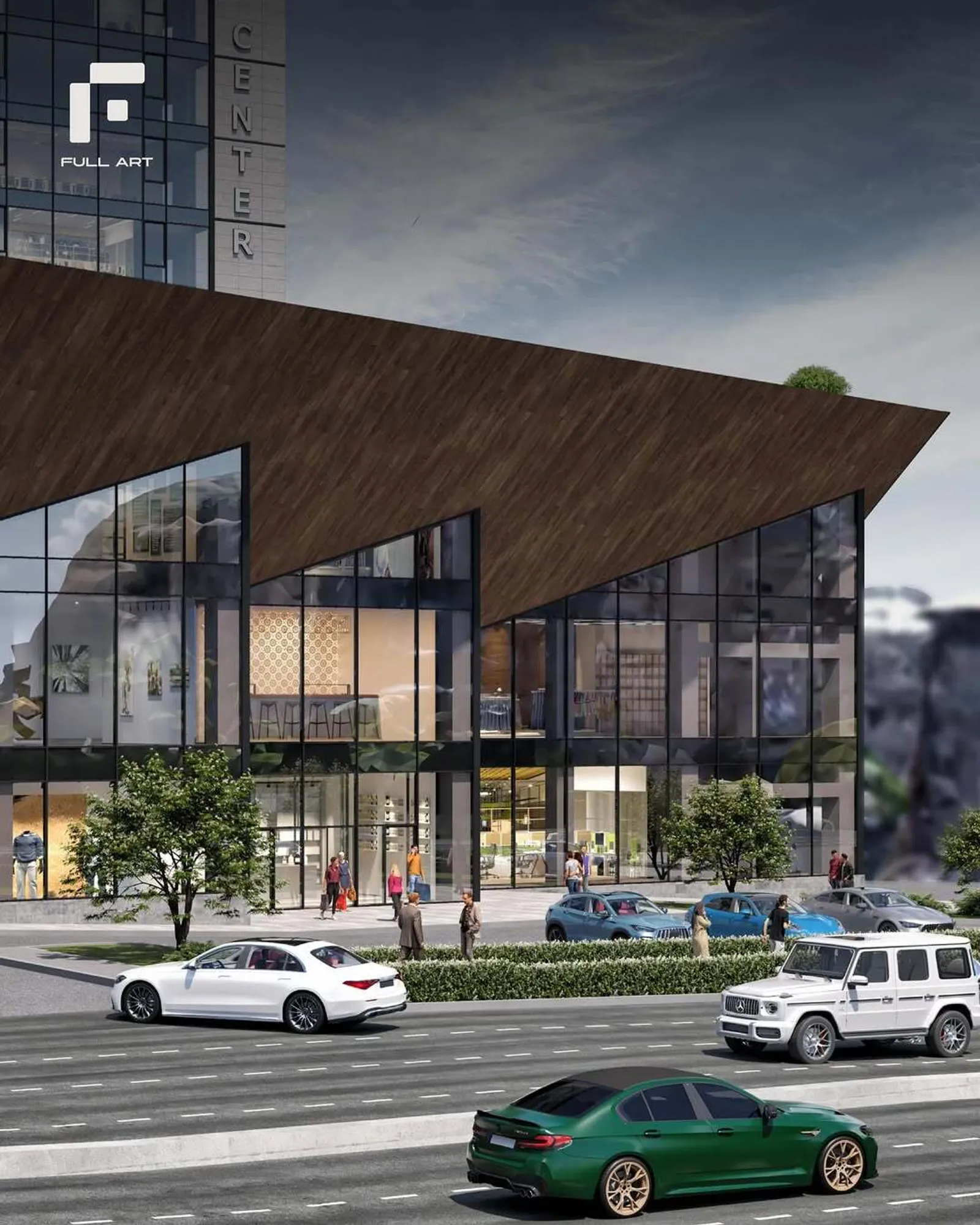 Multifunctional Business center on Arshakunyats