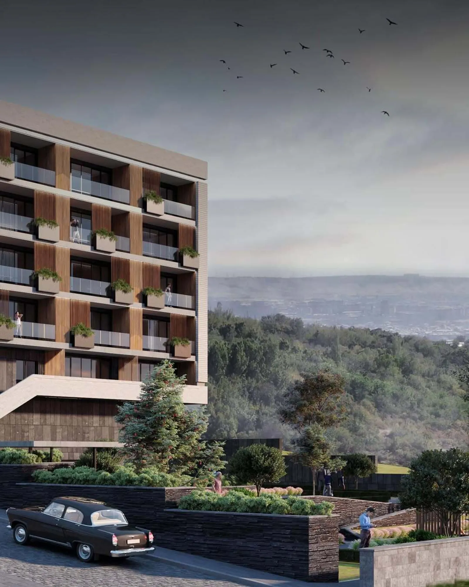 Residential bulding on Hovsepyan Street