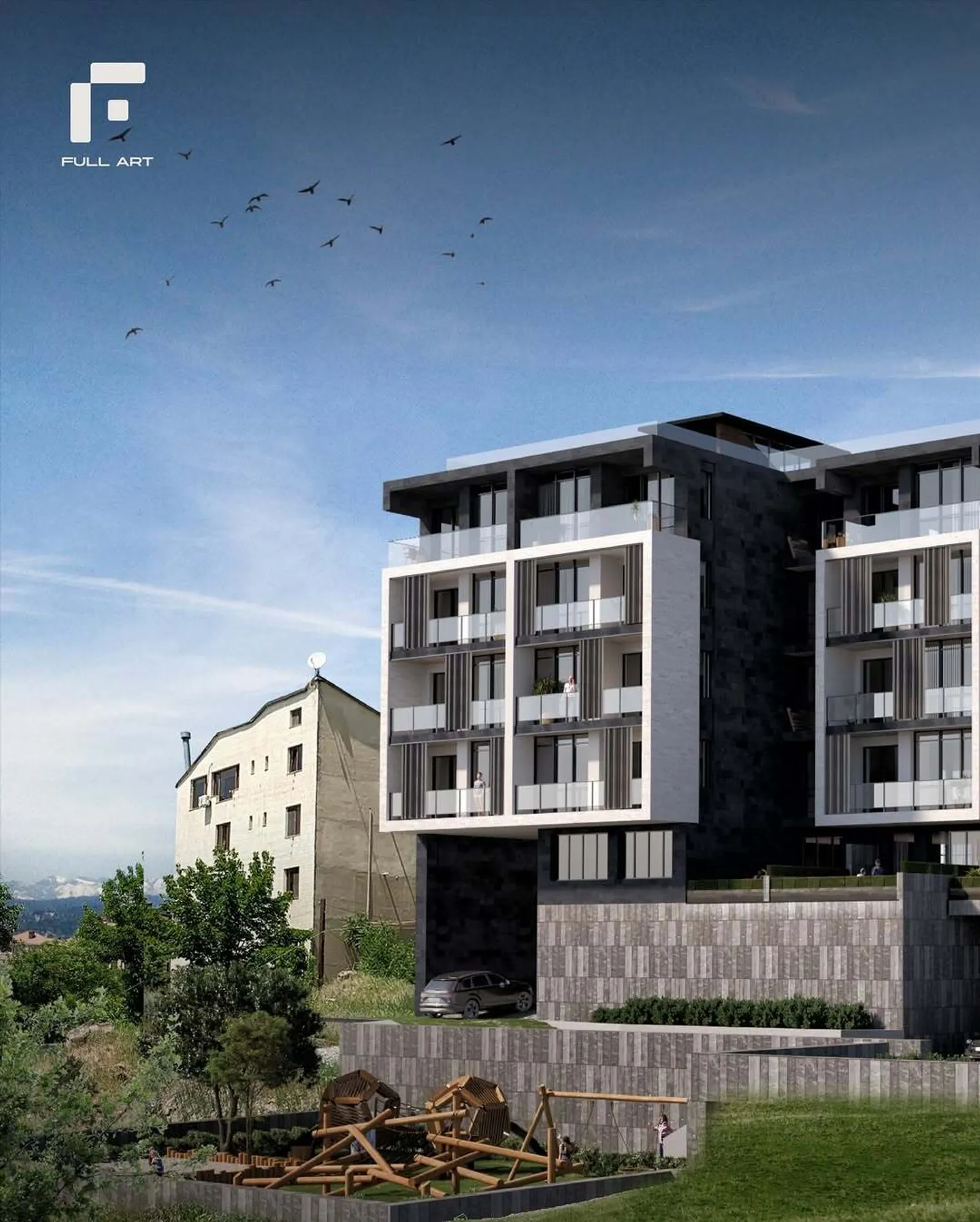 Residential bulding on Antarayin