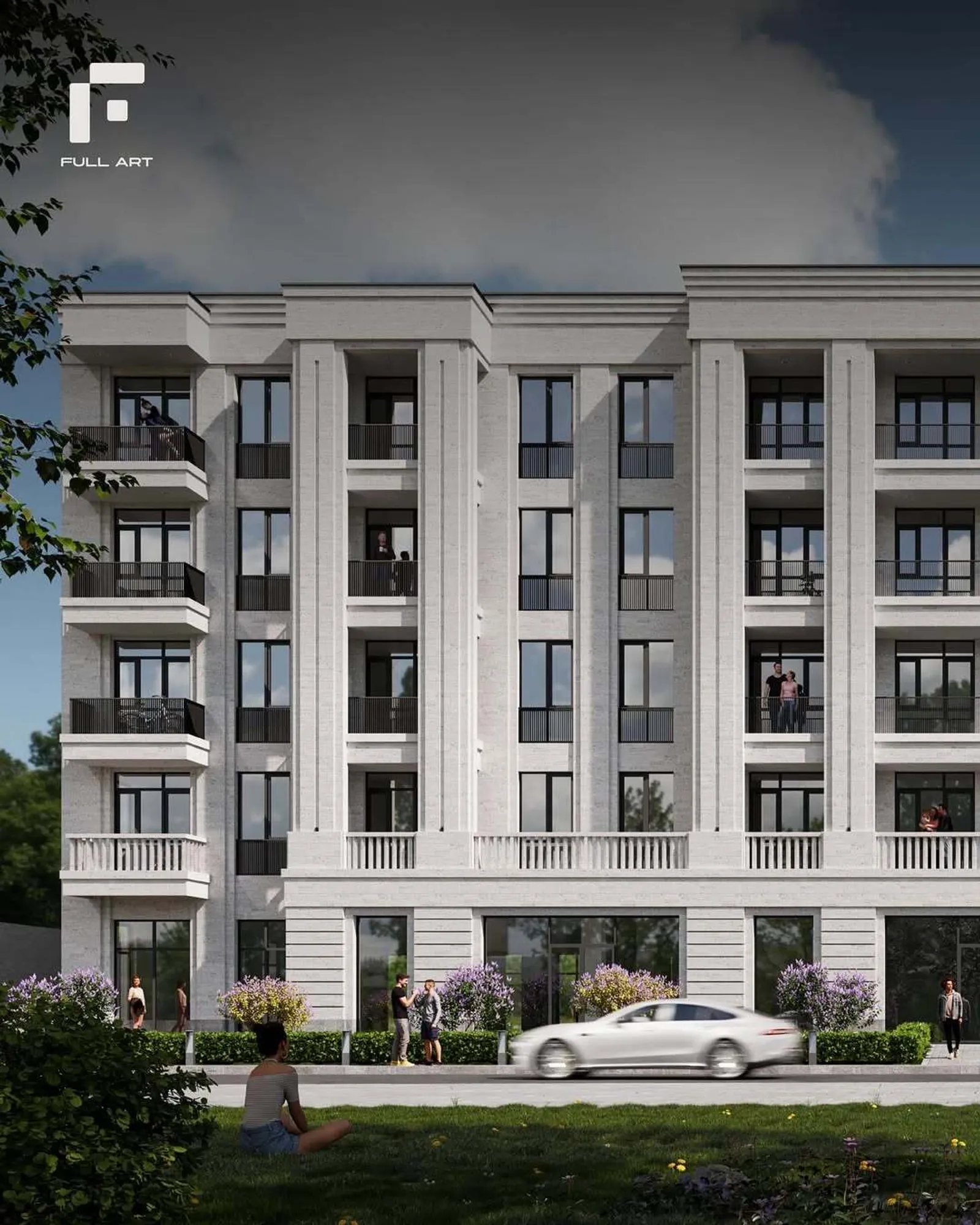 Residential bulding on Antarayin