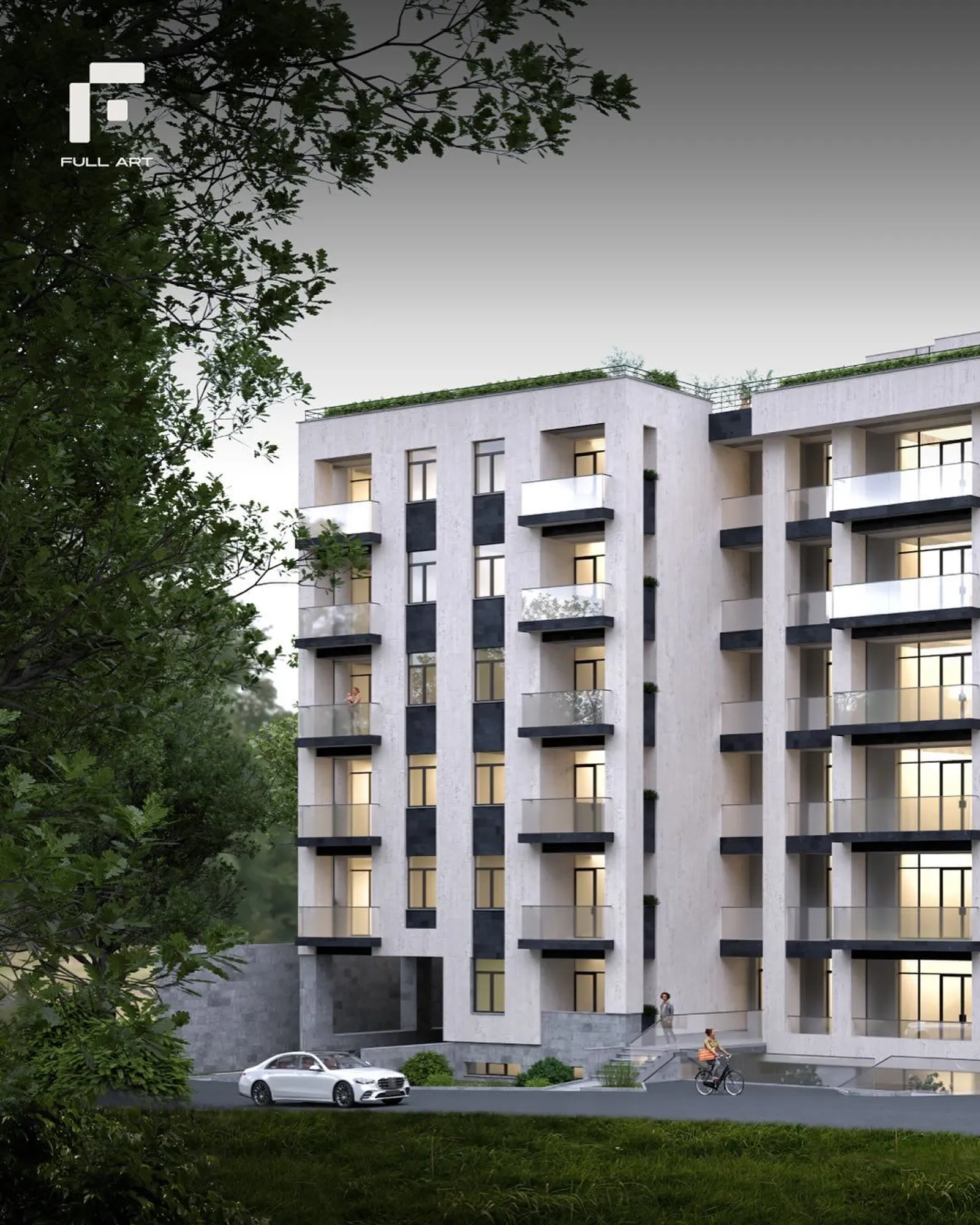 Residential bulding on Azgaldyan Street