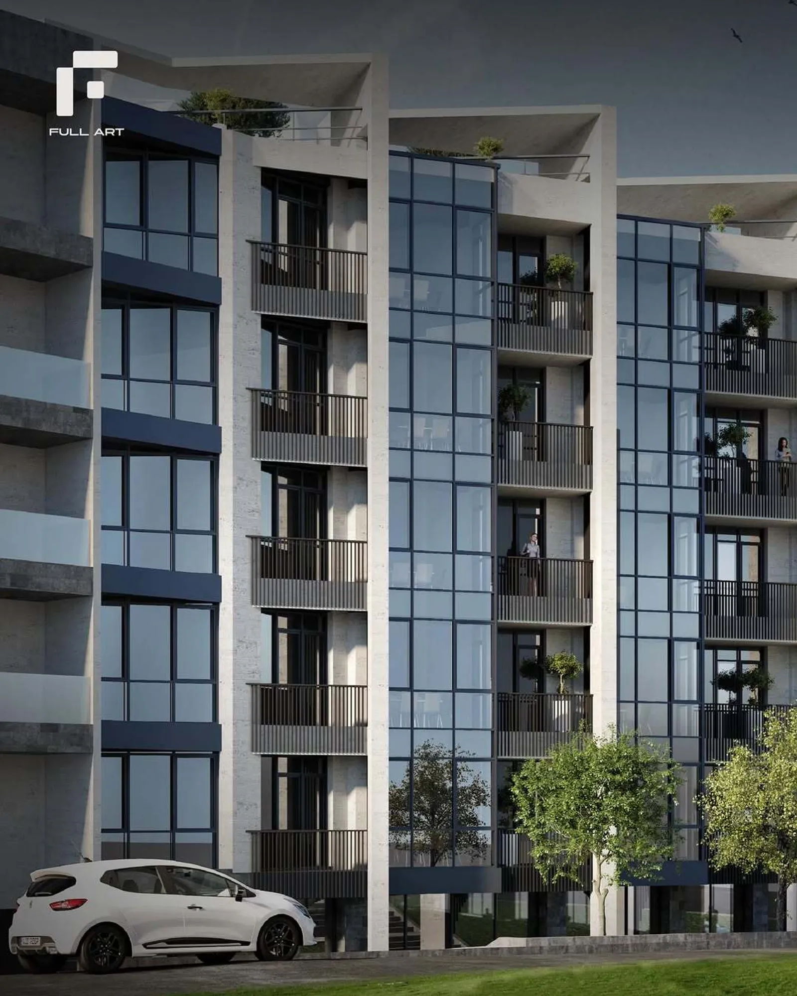 Residential bulding on Antarayin