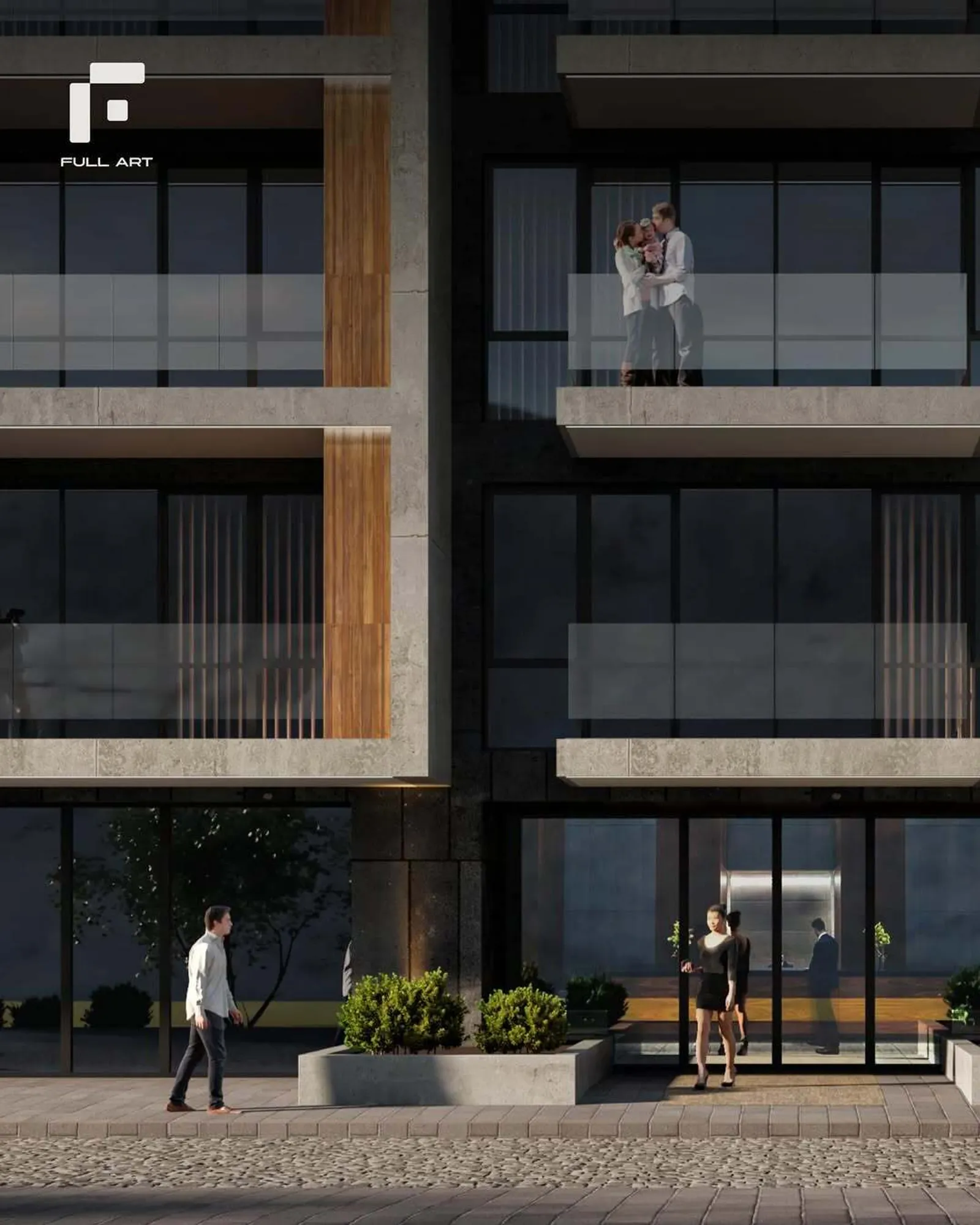 Residential bulding on Hovsepyan Street