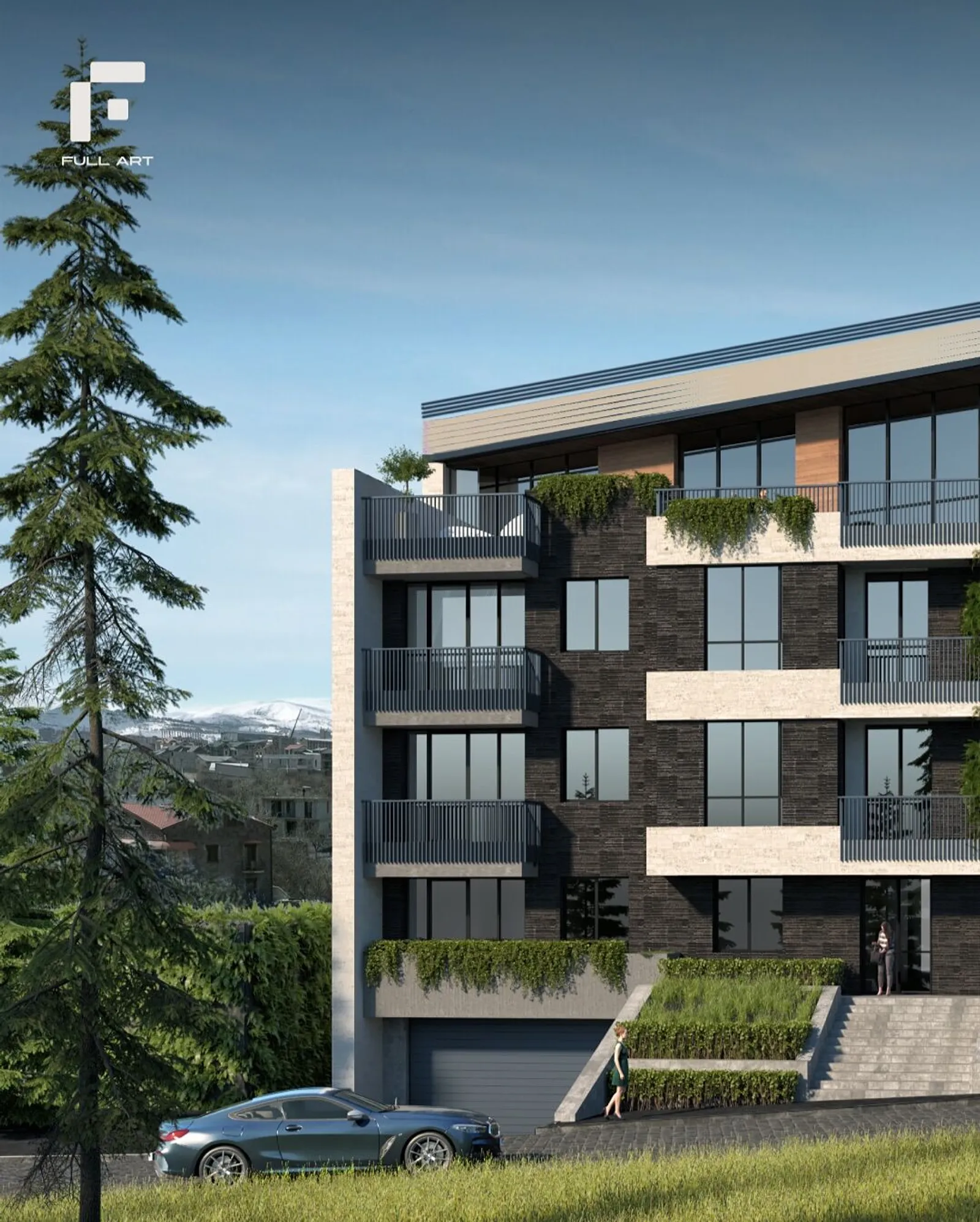 Residential bulding on Molodovakan street