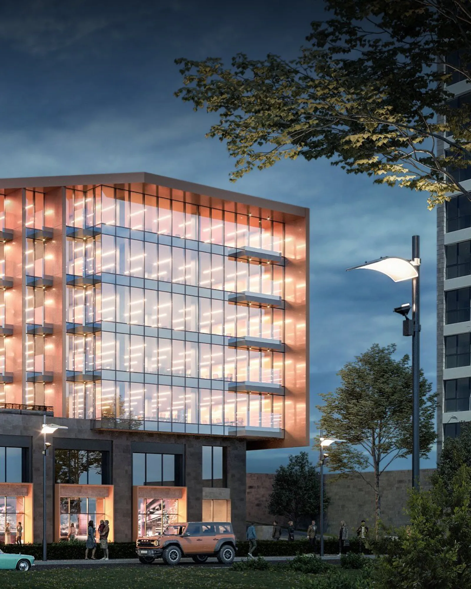 Residential building on Ulnetsi