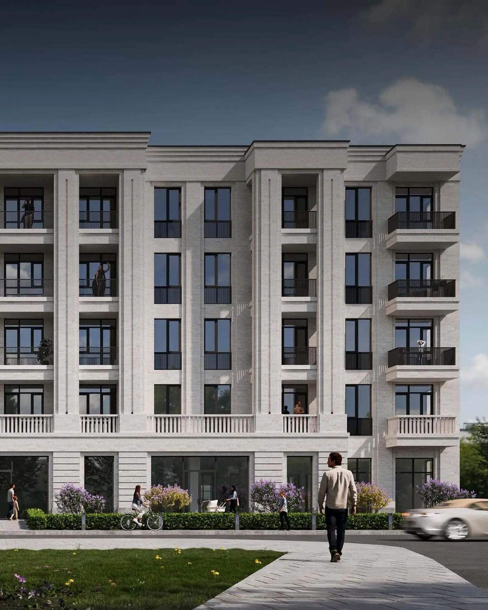 Residential bulding on Antarayin