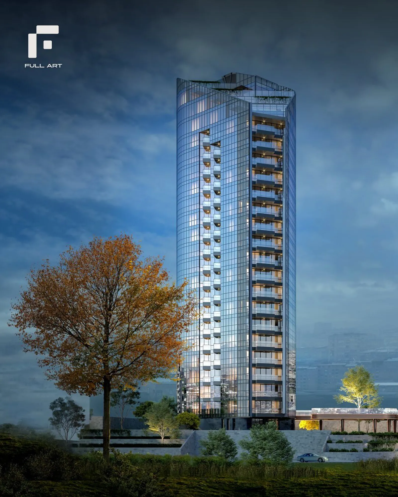 Residential building on Ulnetsi