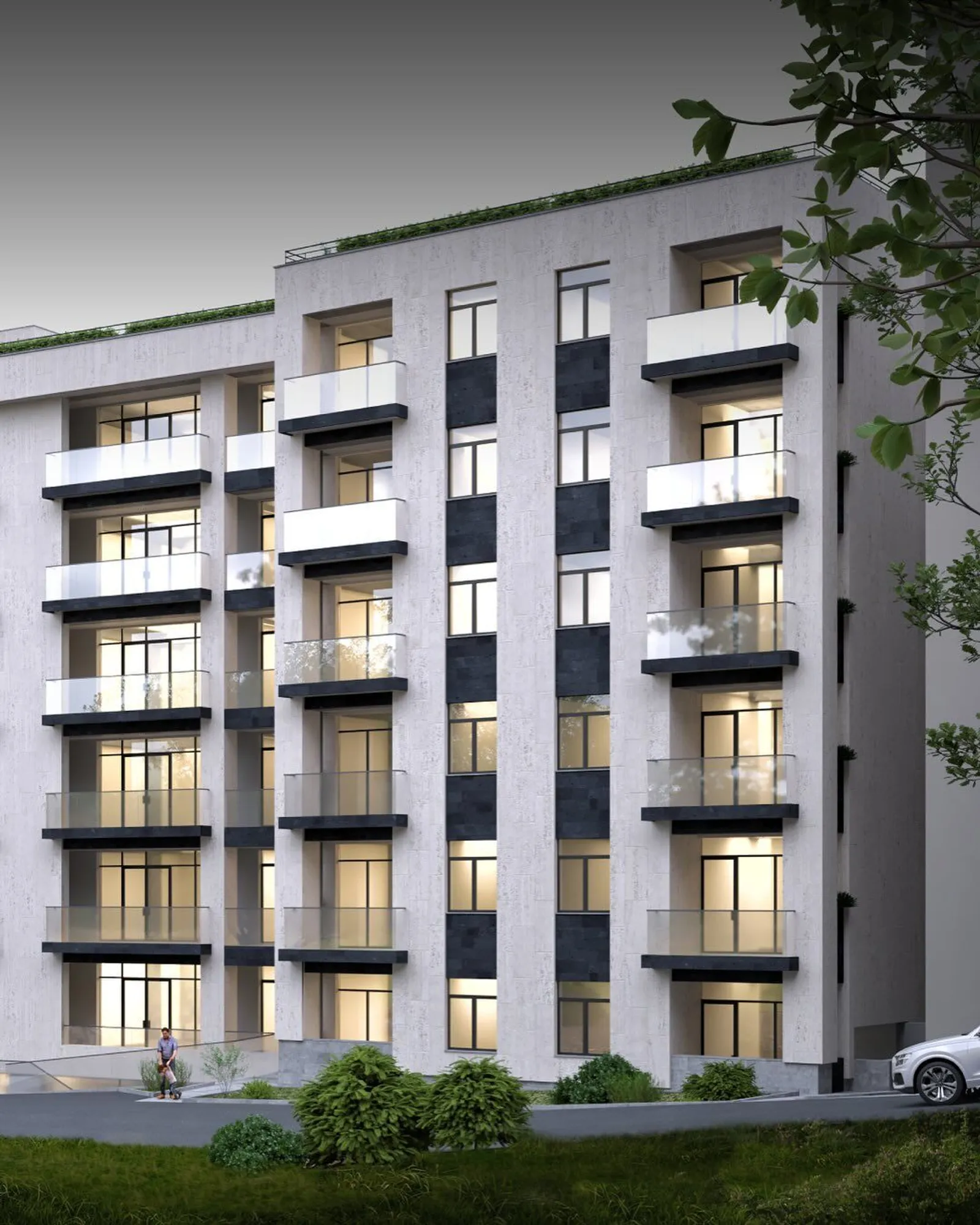 Residential bulding on Azgaldyan Street