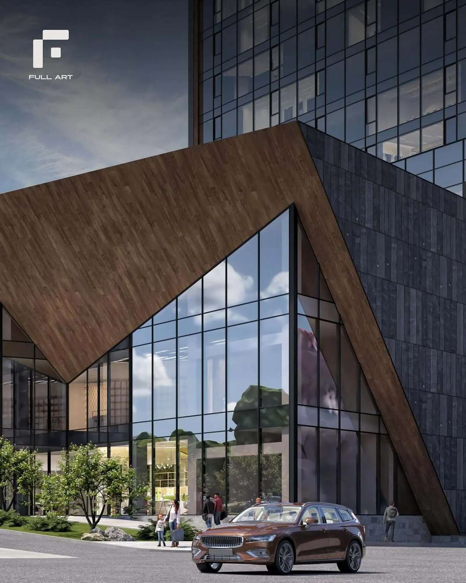 Multifunctional Business center on Arshakunyats