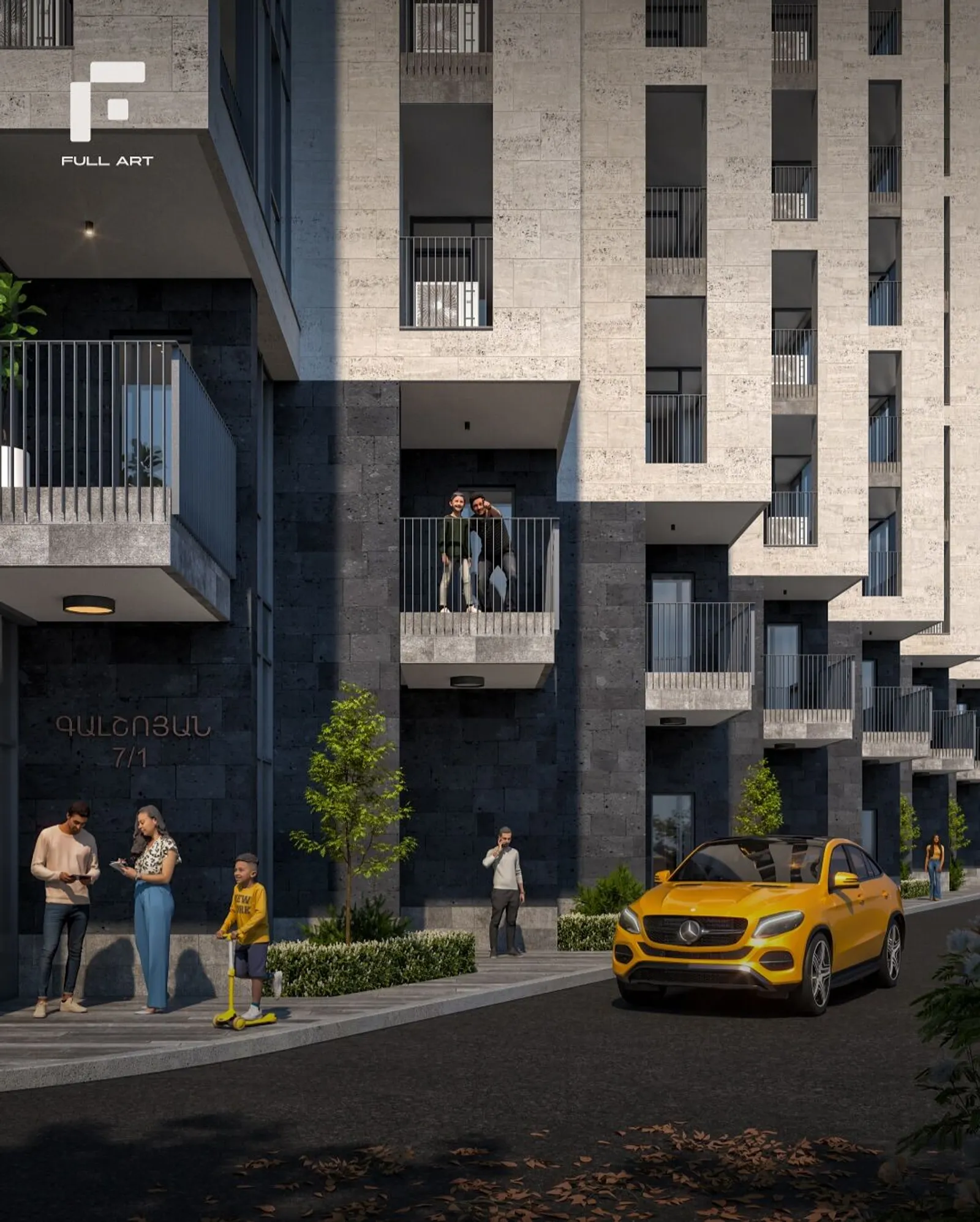 Residential bulding on Galshoyan Street