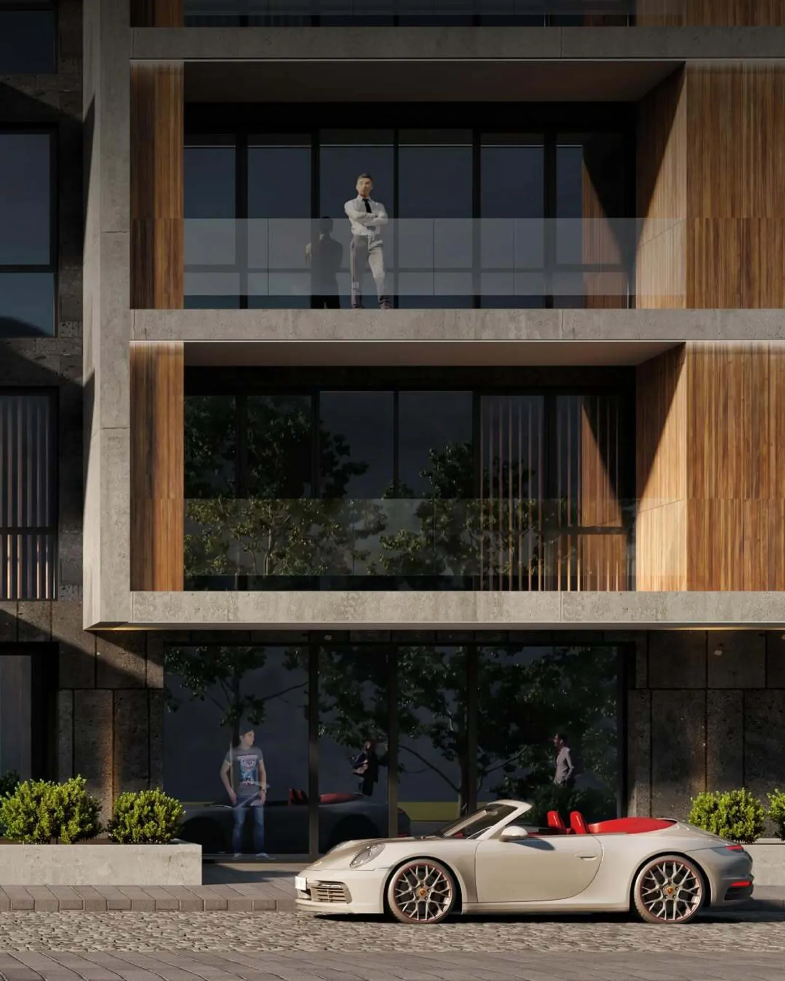 Residential bulding on Hovsepyan Street