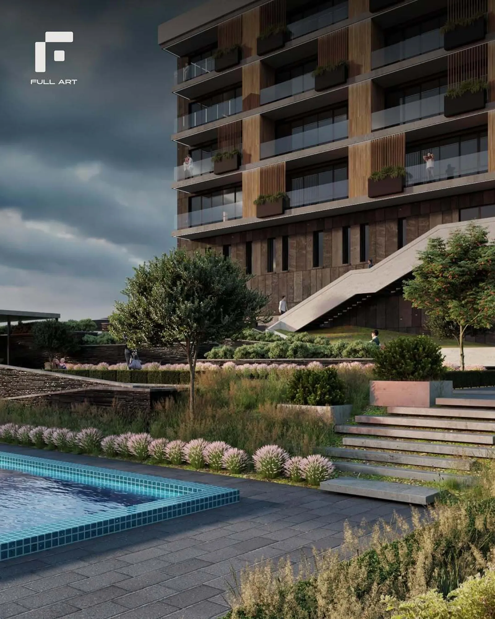 Residential bulding on Hovsepyan Street