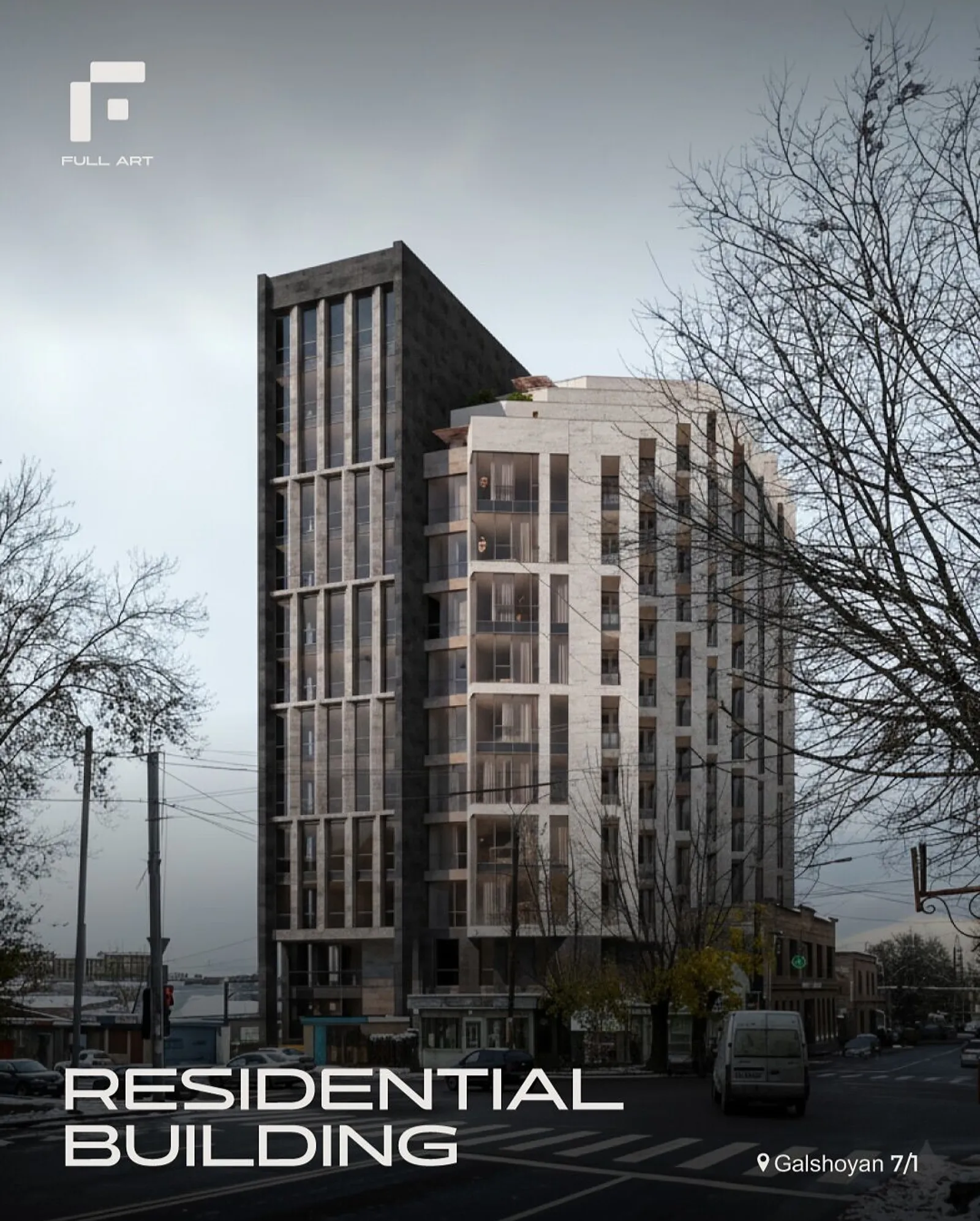 Residential bulding on Galshoyan Street