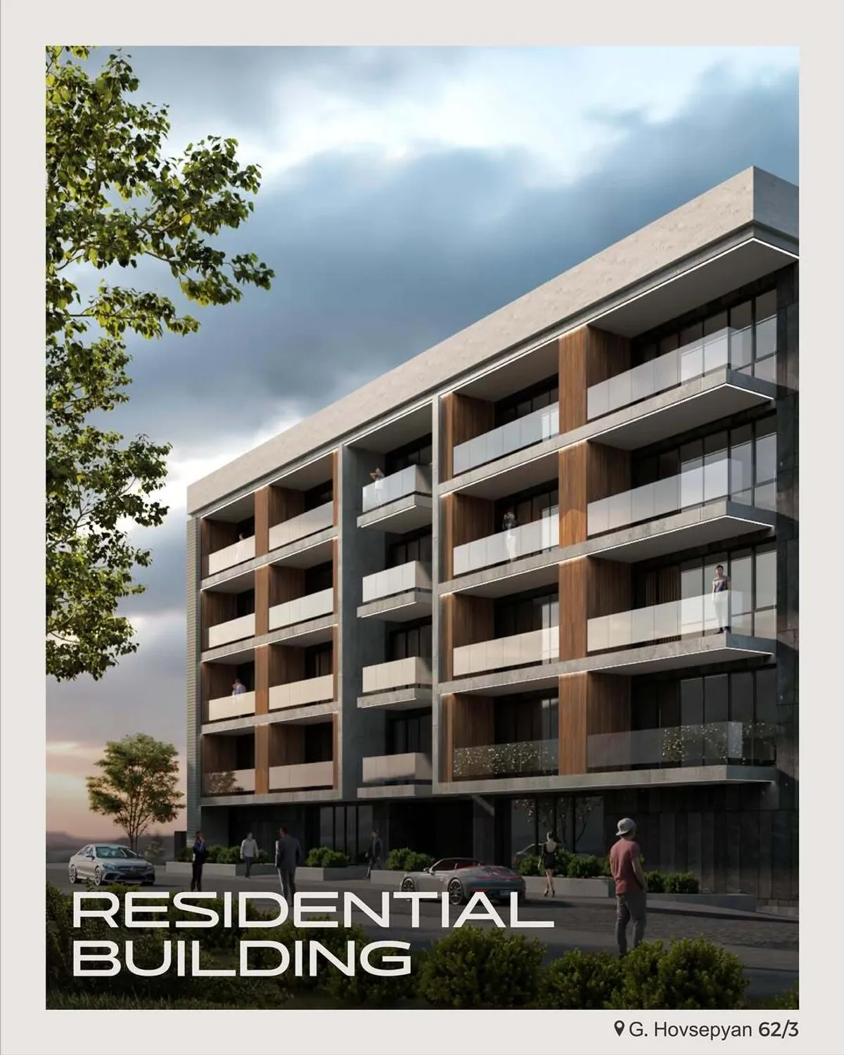 Residential bulding on Hovsepyan Street