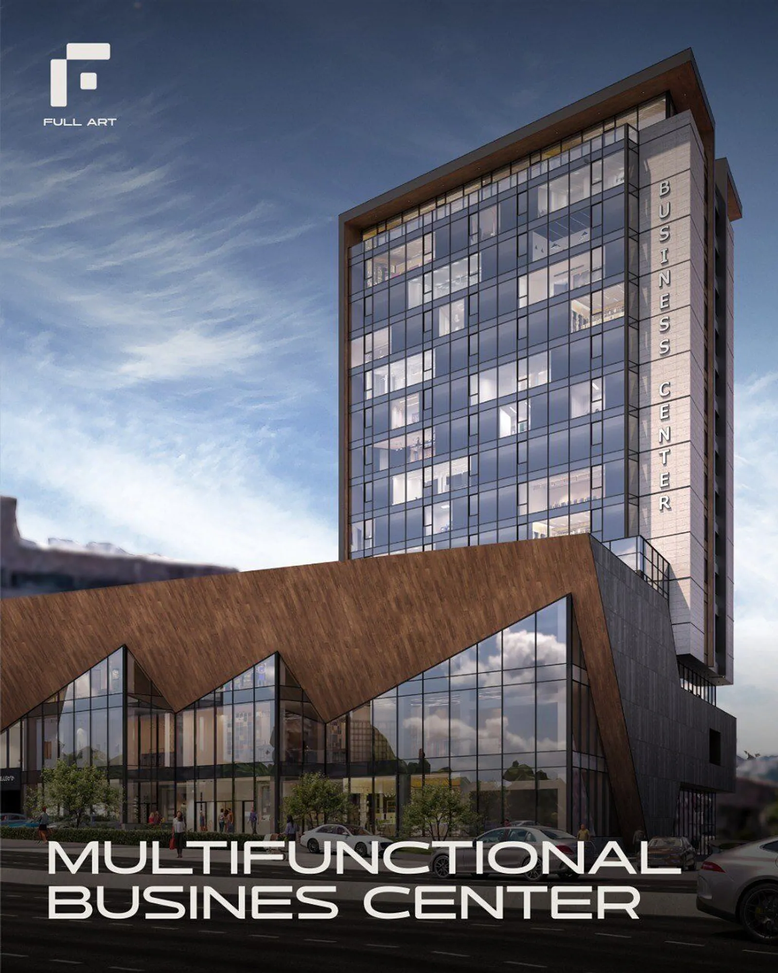 Multifunctional Business center on Arshakunyats