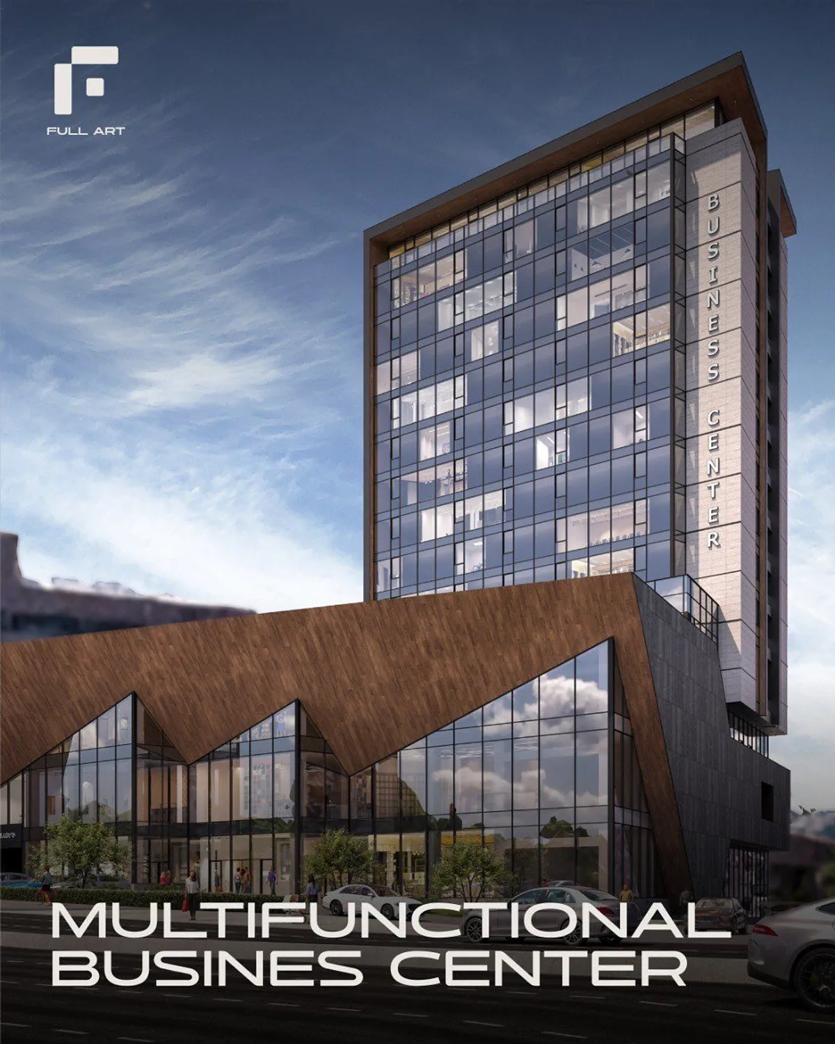 Multifunctional Business center on Arshakunyats
