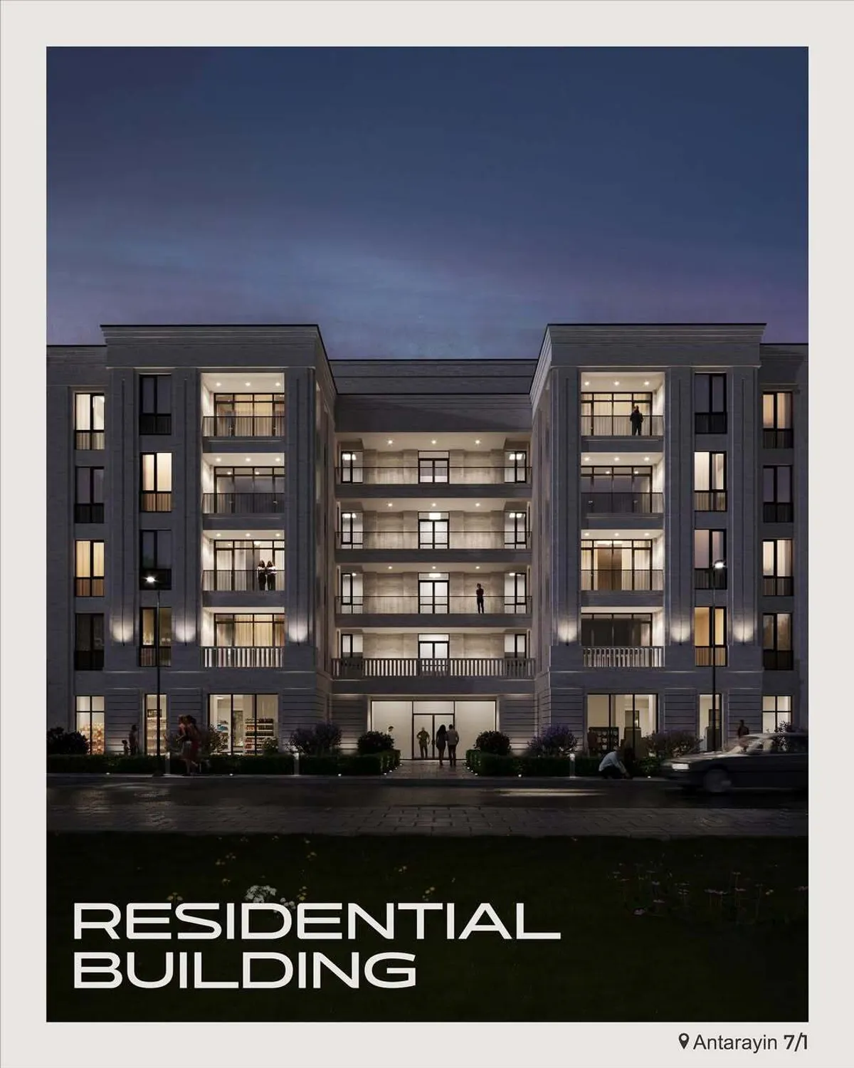 Residential bulding on Antarayin